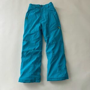Spyder Ski Snowboard Pants Youth Kid 12 Youth Insulated Outdoor Winter Blue